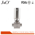 Food Grade Pneumatic Sanitary 2 Way Clamp Ball Valve